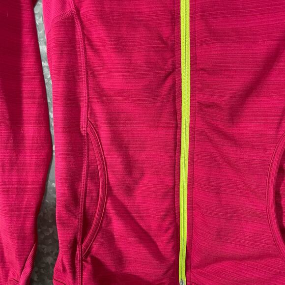 Mondetta Women's Pink Hooded Full Zip Activewear Jacket - Size Small - Pockets - Picture 3 of 9
